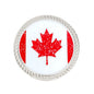 Navika Canadian Flag Glitzy Magnetic Kicks Candy Shoe Ball Marker