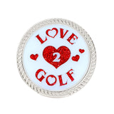 Navika Love 2 Golf Glitzy Magnetic Kicks Candy Shoe Ball Marker