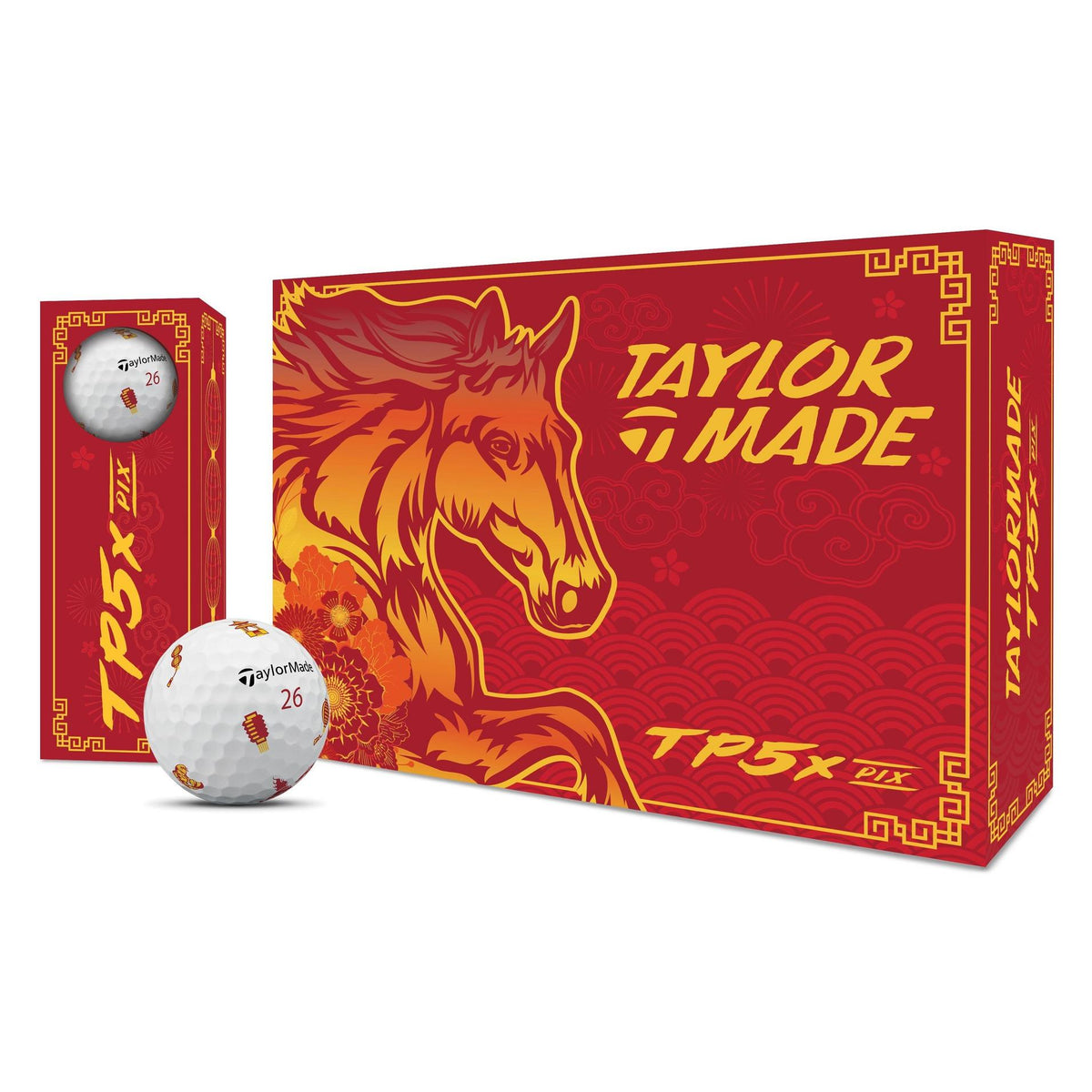 Taylormade Limited Edition - TP5x Pix Golf Balls - Lunar New Year