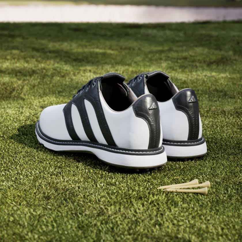 Adidas 360 traxion spikeless golf shoes white/black hotsell