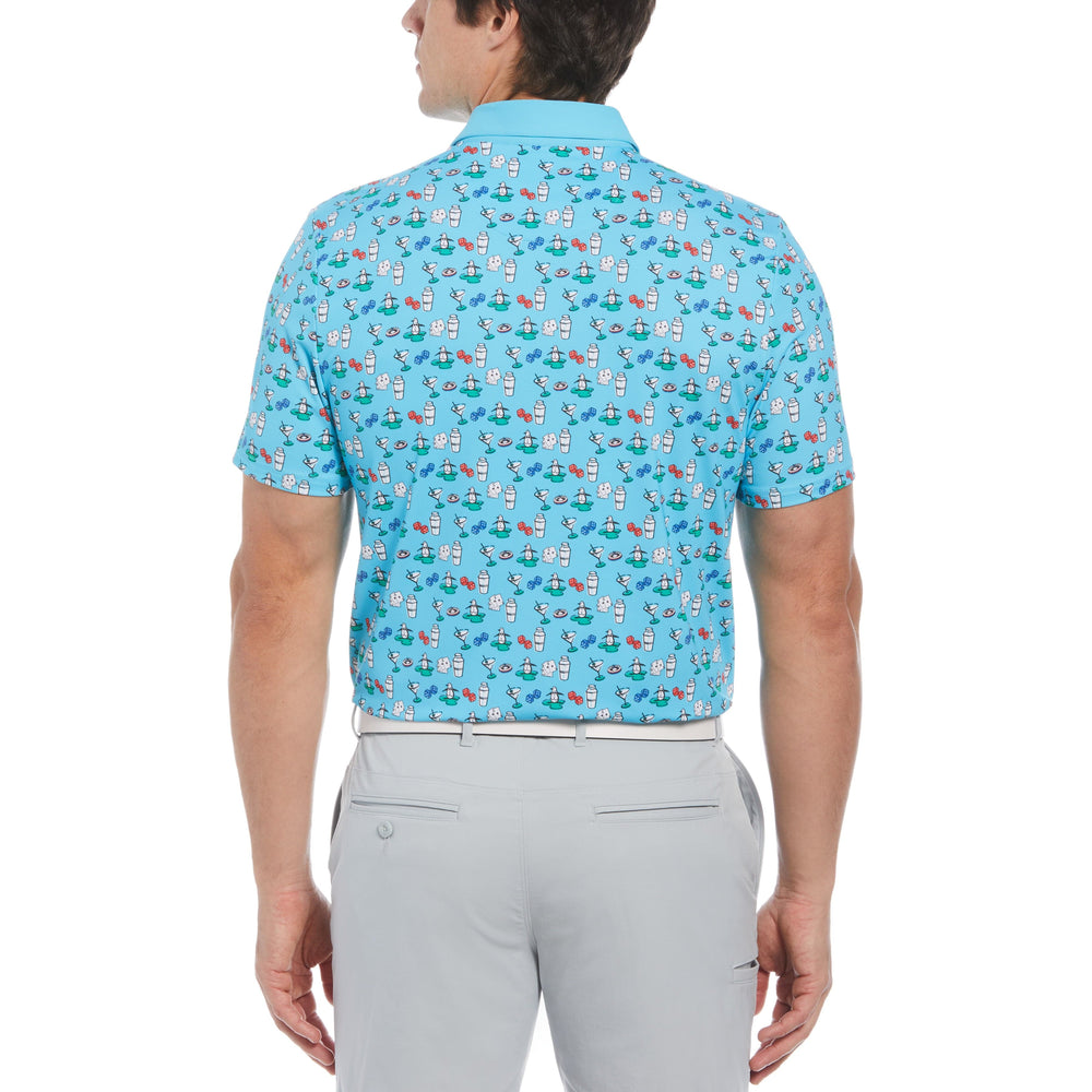 Original Penguin Martini Print Golf Polo