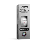 Titleist Pro V1x Left Dash AIM Enhanced Golf Ball