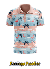 Rolo Golf Flamingo Paradise Golf Polo