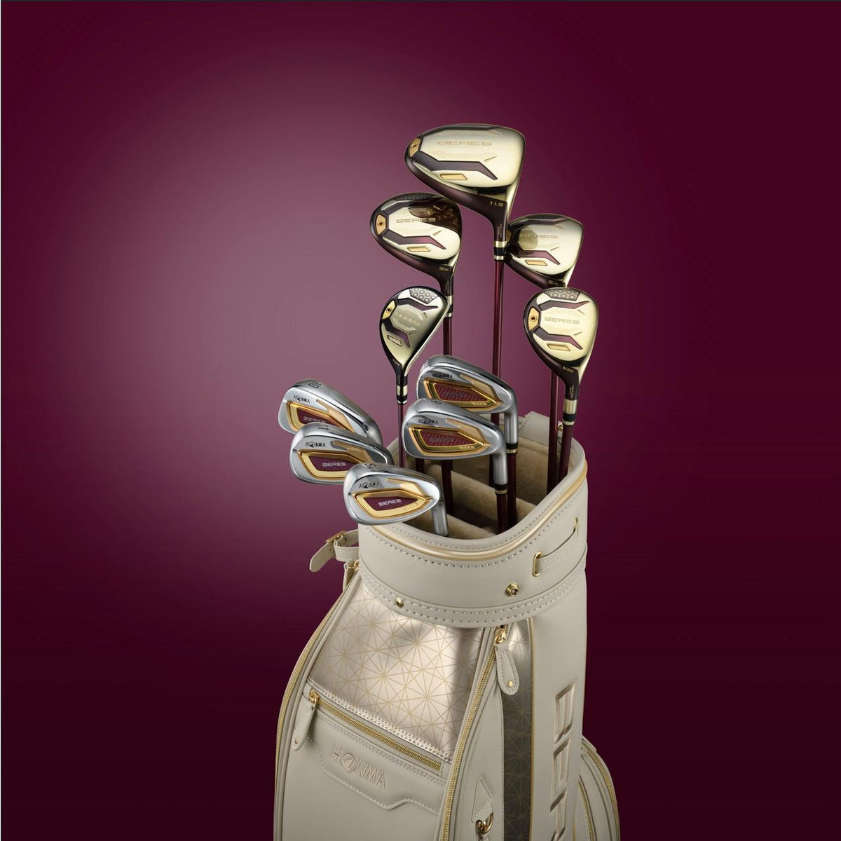HONMA Women's Beres 10 3 Star Full Set with Graphite Shafts