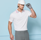 G/Fore Camo Collar Performance Piqué Polo