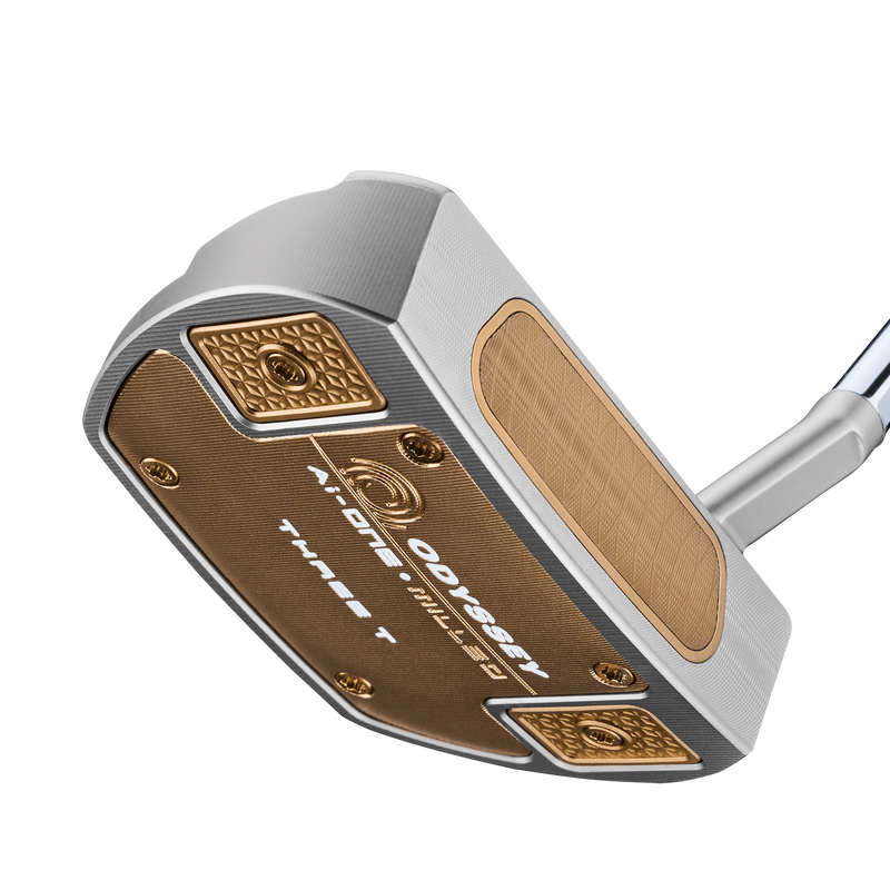 Odyssey Ai-ONE Silver Milled Three T S Putter