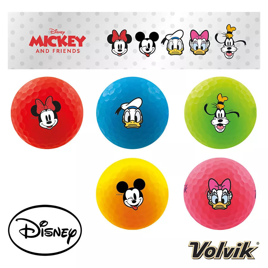 Volvik Disney Friends – Vivid 5-Ball Pack