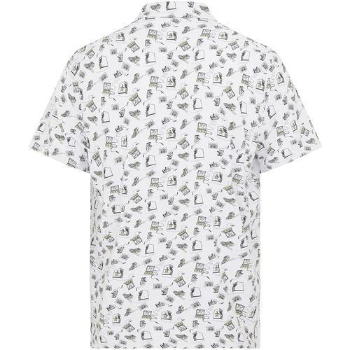 Original Penguin Retro Arcade Print Golf Polo