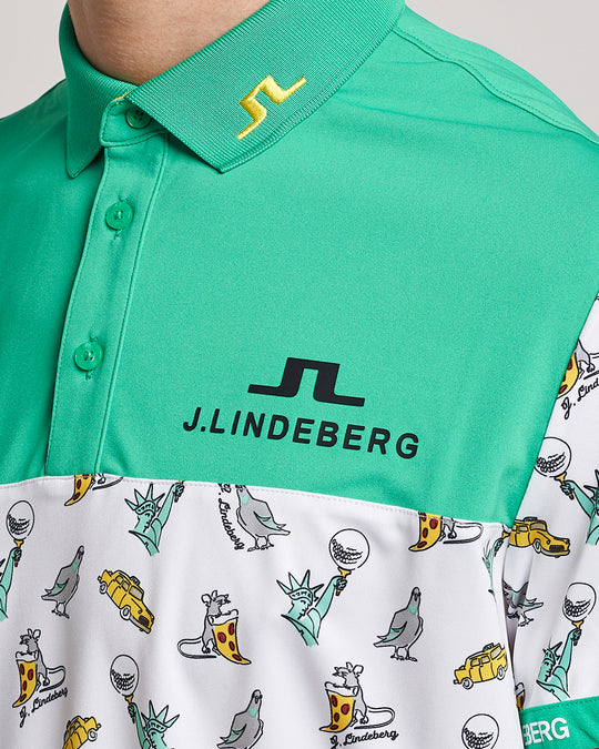 J. Lindeberg Jeff PGA Golf Polo