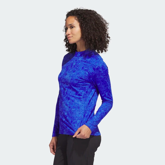 Adidas Women's U365 Tour Long Sleeve Print Shirt