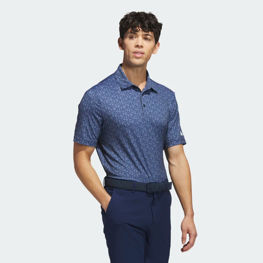 Adidas U365 Allover Print Polo