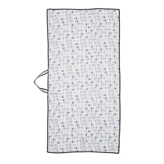 Original Penguin Drink Print Waffle Towel