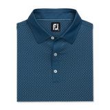 FootJoy Diamond Dot Print Lisle Self Collar Polo