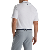 FootJoy Push Play Print Lisle Knit Collar Polo