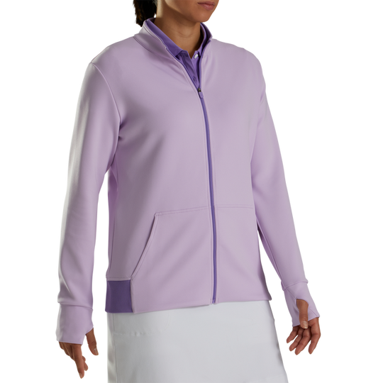 Footjoy Women's Full-Zip Knit Color Block Jacket