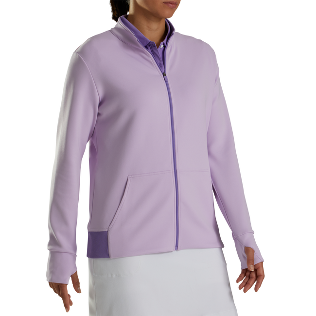 Footjoy Women's Full-Zip Knit Color Block Jacket