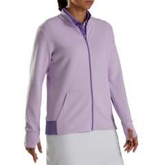 Footjoy Women's Full-Zip Knit Color Block Jacket