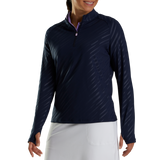 Footjoy Women's Half-Zip Embossed Pullover