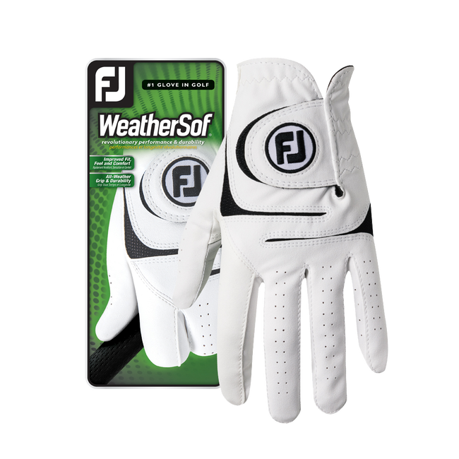 FootJoy WeatherSof Golf Glove White