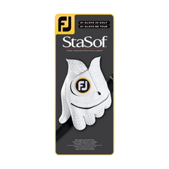 FootJoy StaSof Golf Glove Pearl/White