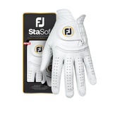 FootJoy Womens StaSof Golf Glove Pearl/White