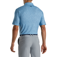 FootJoy Granite Print Lisle Self Collar Polo