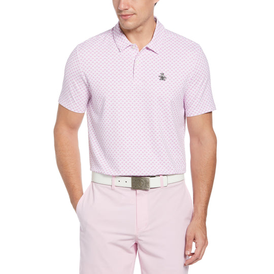 Original Penguin Retro Geo Print Golf Polo