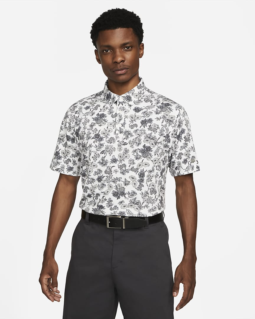 Nike Dri-Fit Player Floral Print Polo