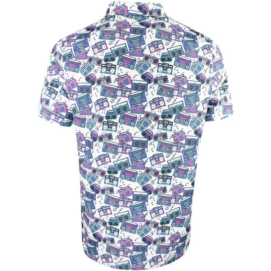 Original Penguin Boom Box Print Golf Polo