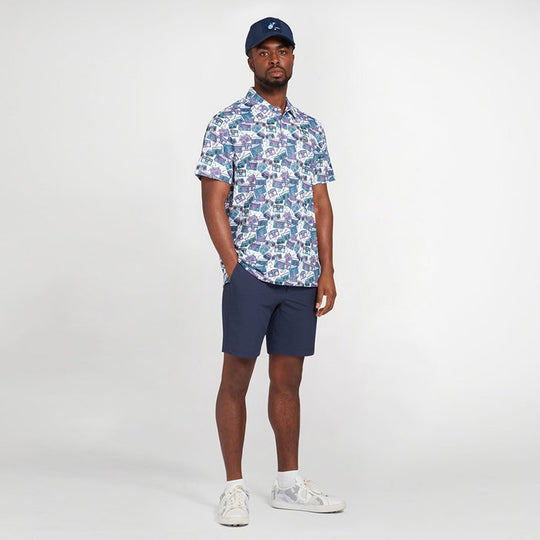 Original Penguin Boom Box Print Golf Polo